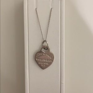 Authentic Tiffany & Co. “Please Return...” Pendant